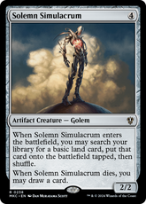 Simulacro Solene / Solemn Simulacrum - Magic: The Gathering - MoxLand